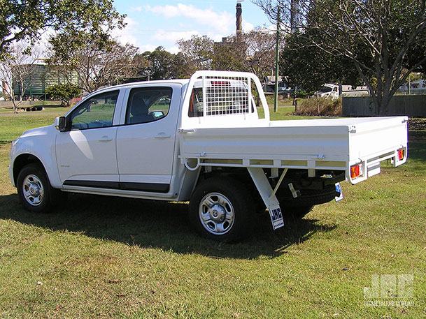 Holden Colorado Dual Cab with JAC Standard Tray