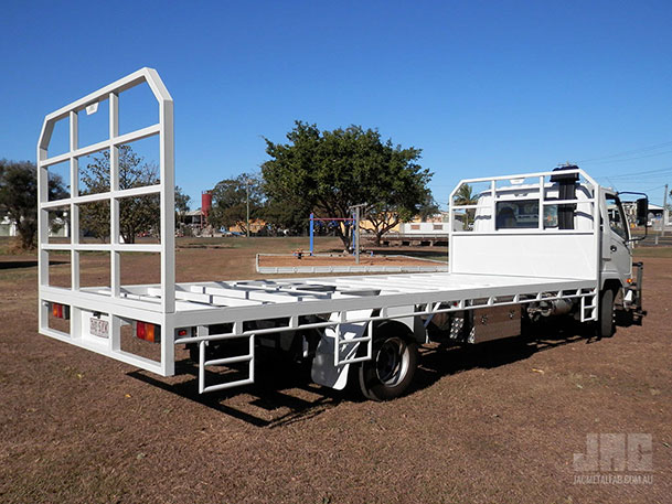 JAC 6.5 mtr Flat Bed Tray Body for Fuso